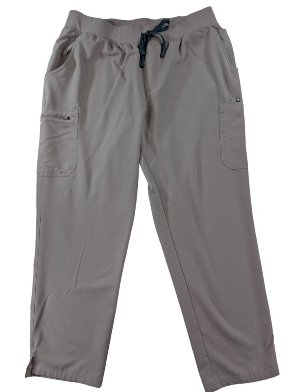 FIGS Yola High Waisted Skinny Scrub Pants Gray Slate Womens 3XL Tech Collection